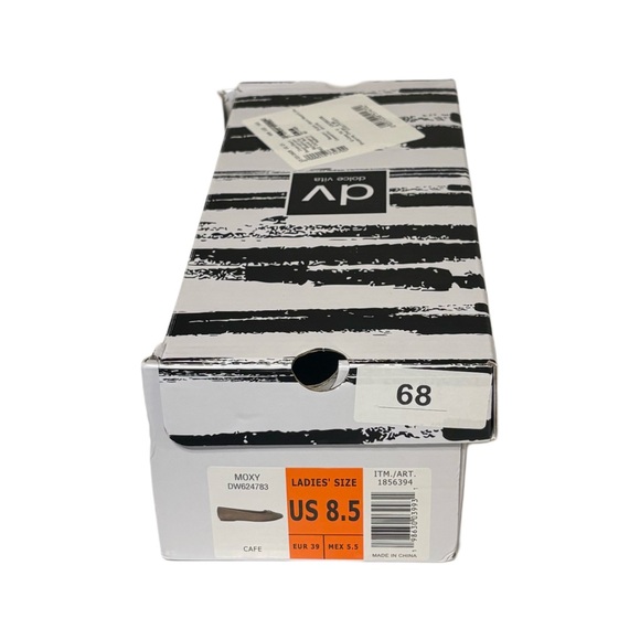 Dolce Vita Tan Leather Flats - Picture 9 of 9